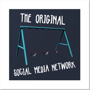 Original social media network Posters and Art